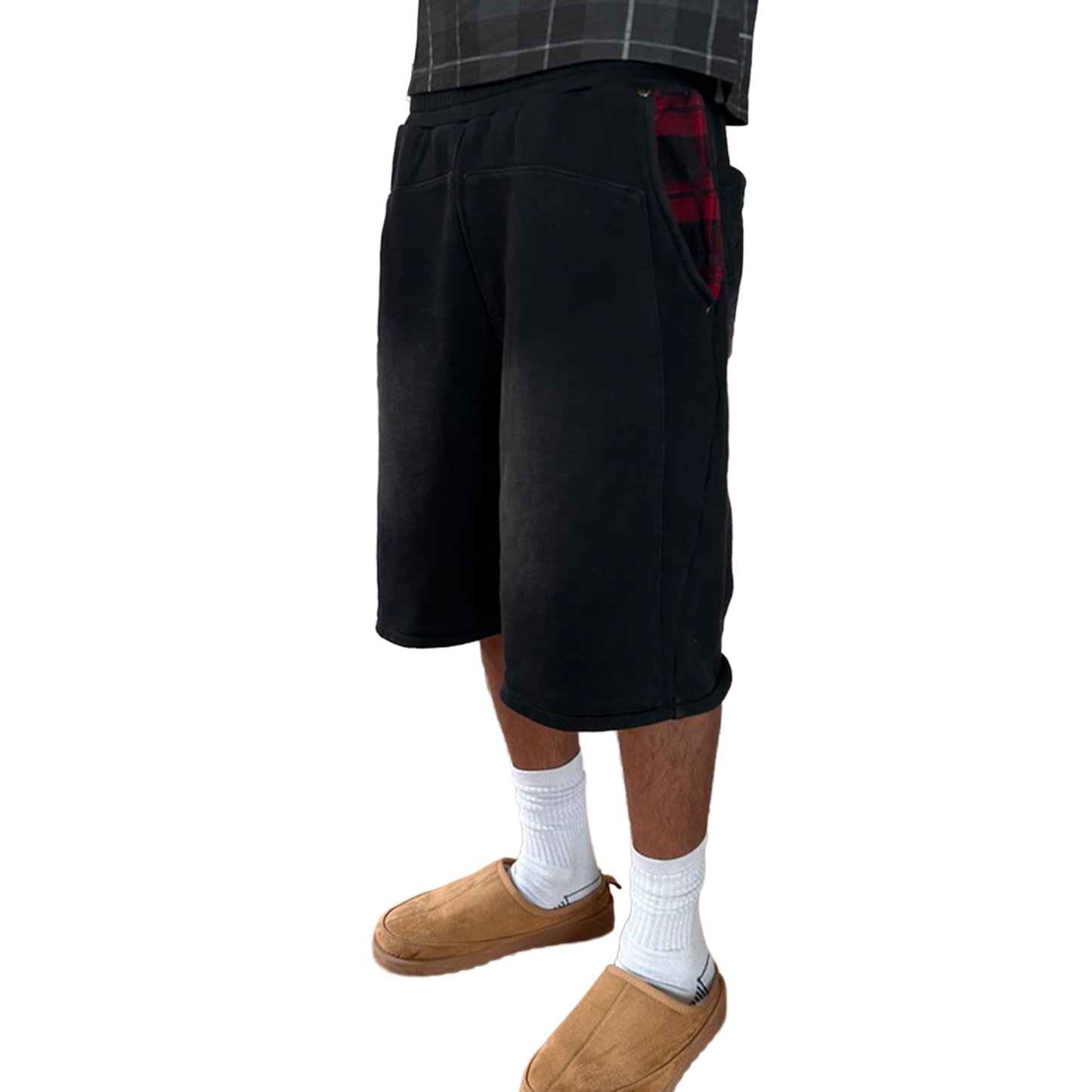 Racer jogger shorts